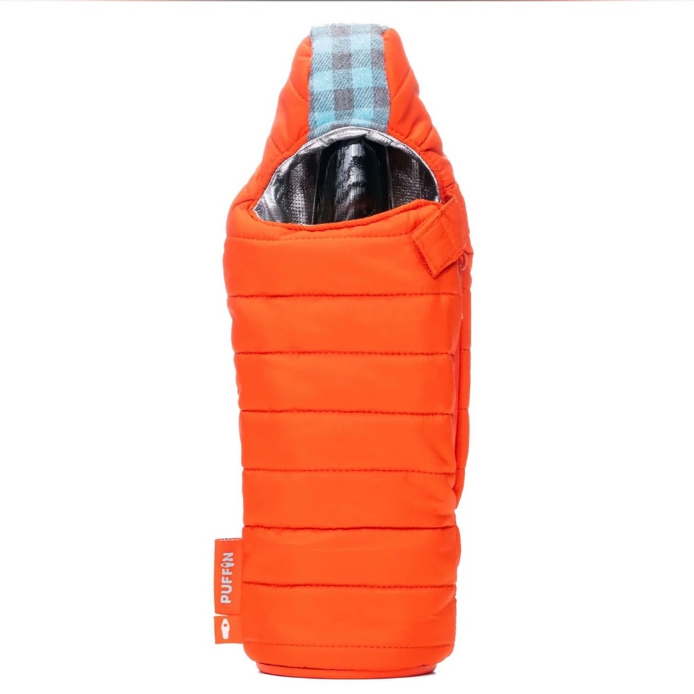 Puffin Insulated Orange Sleeping Bag Bottle Holder